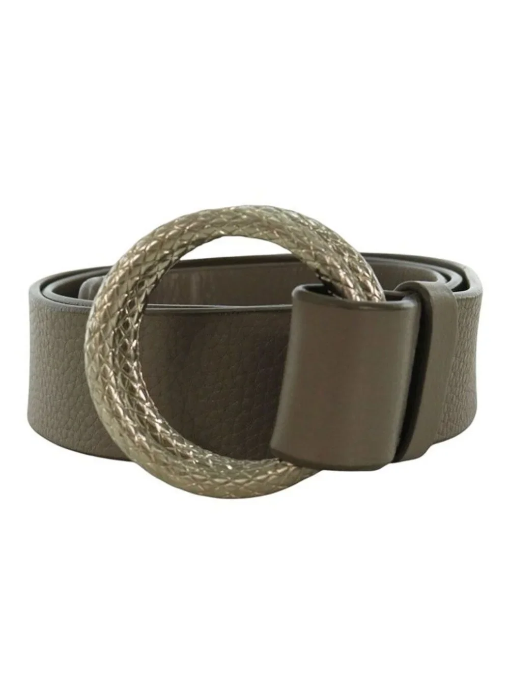 Bottega Veneta Intrecciato Double Ring Belt